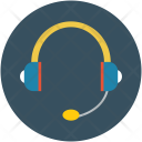 پیش‌نمایش فایل headphone-518 از پک مجموعه آیکن تخت چندرسانه‌ای