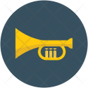 پیش‌نمایش فایل trumpet-135 از پک مجموعه آیکن تخت چندرسانه‌ای