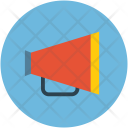 پیش‌نمایش فایل megaphone-578 از پک مجموعه آیکن تخت چندرسانه‌ای