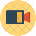 پیش‌نمایش فایل video-camera-201 از پک مجموعه آیکن تخت چندرسانه‌ای