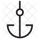 پیش‌نمایش فایل anchor-407 از پک مجموعه آیکن خطی وکتور اینترنت