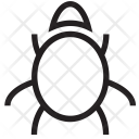 پیش‌نمایش فایل bug-330 از پک مجموعه آیکن خطی وکتور اینترنت