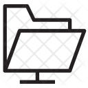 پیش‌نمایش فایل folder-1851 از پک مجموعه آیکن خطی وکتور اینترنت