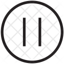 پیش‌نمایش فایل pause-button-60 از پک مجموعه آیکن خطی وکتور اینترنت