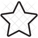 پیش‌نمایش فایل star-1024 از پک مجموعه آیکن خطی وکتور اینترنت
