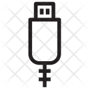 پیش‌نمایش فایل usb-891 از پک مجموعه آیکن خطی وکتور اینترنت