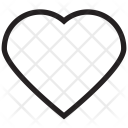 پیش‌نمایش فایل heart-1610 از پک مجموعه آیکن خطی وکتور اینترنت