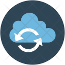 پیش‌نمایش فایل cloud-3985 از پک مجموعه آیکن تخت اینترنت