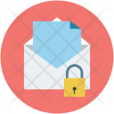 پیش‌نمایش فایل secure-mail-20 از پک مجموعه آیکن تخت اینترنت