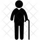 پیش‌نمایش فایل old-person از پک مجموعه آیکن وکتور افراد