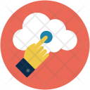 پیش‌نمایش فایل cloud-3996 از پک مجموعه آیکن تخت رایانش ابری