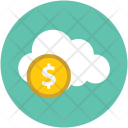پیش‌نمایش فایل cloud-cost-21 از پک مجموعه آیکن تخت رایانش ابری