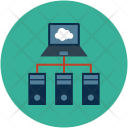 پیش‌نمایش فایل cloud-network-60 از پک مجموعه آیکن تخت رایانش ابری