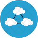 پیش‌نمایش فایل cloud-structure-24 از پک مجموعه آیکن تخت رایانش ابری