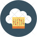 پیش‌نمایش فایل cloud-volume از پک مجموعه آیکن تخت رایانش ابری