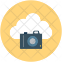 پیش‌نمایش فایل cloud-camera-1 از پک مجموعه آیکن تخت رایانش ابری