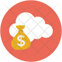 پیش‌نمایش فایل cloud-cost-22 از پک مجموعه آیکن تخت رایانش ابری