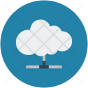 پیش‌نمایش فایل cloud-network-64 از پک مجموعه آیکن تخت رایانش ابری