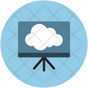 پیش‌نمایش فایل cloud-presentation از پک مجموعه آیکن تخت رایانش ابری