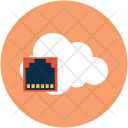پیش‌نمایش فایل cloud-socket از پک مجموعه آیکن تخت رایانش ابری