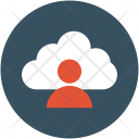 پیش‌نمایش فایل cloud-user-9 از پک مجموعه آیکن تخت رایانش ابری