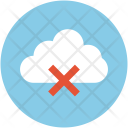 پیش‌نمایش فایل disconnect-cloud از پک مجموعه آیکن تخت رایانش ابری