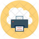 پیش‌نمایش فایل online-files-printing از پک مجموعه آیکن تخت رایانش ابری