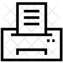 پیش‌نمایش فایل fax-250 از پک مجموعه آیکن خطی سخت‌افزار کامپیوتر