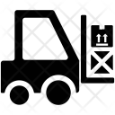 پیش‌نمایش فایل forklift-183 از پک مجموعه آیکن وکتور ارسال لجستیک