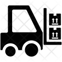 پیش‌نمایش فایل forklift-185 از پک مجموعه آیکن وکتور ارسال لجستیک