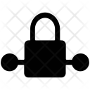 پیش‌نمایش فایل lock-sign از پک مجموعه آیکن وکتور شبکه‌سازی