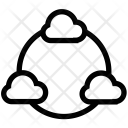 پیش‌نمایش فایل cloud-network-71 از پک مجموعه آیکن شبکه و اشتراک‌گذاری