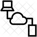 پیش‌نمایش فایل cloud-network-76 از پک مجموعه آیکن شبکه و اشتراک‌گذاری
