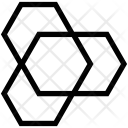 پیش‌نمایش فایل hexagonal-shape-1 از پک مجموعه آیکن شبکه و اشتراک‌گذاری
