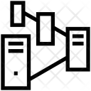 پیش‌نمایش فایل servers-network از پک مجموعه آیکن شبکه و اشتراک‌گذاری