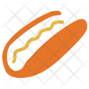 پیش‌نمایش فایل hotdog-77 از پک مجموعه آیکن رنگی غذا