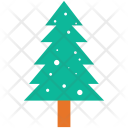پیش‌نمایش فایل christmas-tree-210 از پک مجموعه آیکن رنگی درختان
