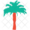 پیش‌نمایش فایل palm-tree-55 از پک مجموعه آیکن رنگی درختان