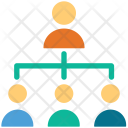 پیش‌نمایش فایل business-structure-9 از پک مجموعه آیکن رنگی امور مالی