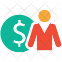 پیش‌نمایش فایل investor-52 از پک مجموعه آیکن رنگی امور مالی