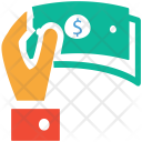 پیش‌نمایش فایل money-in-hand-5 از پک مجموعه آیکن رنگی امور مالی