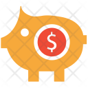 پیش‌نمایش فایل piggy-banking-176 از پک مجموعه آیکن رنگی امور مالی