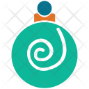پیش‌نمایش فایل christmas-ball-141 از پک مجموعه آیکن رنگی کریسمس