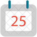 پیش‌نمایش فایل christmas-calendar-1 از پک مجموعه آیکن رنگی کریسمس