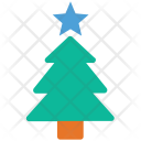 پیش‌نمایش فایل christmas-tree-215 از پک مجموعه آیکن رنگی کریسمس