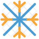 پیش‌نمایش فایل snowflake-1820 از پک مجموعه آیکن رنگی کریسمس