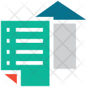 پیش‌نمایش فایل property-papers-11 از پک مجموعه آیکن رنگی املاک و مستغلات