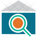 پیش‌نمایش فایل search-house-32 از پک مجموعه آیکن رنگی املاک و مستغلات