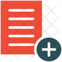 پیش‌نمایش فایل add-paper از پک مجموعه آیکن رنگی امور مالی