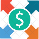 پیش‌نمایش فایل dollar-ratio از پک مجموعه آیکن رنگی امور مالی